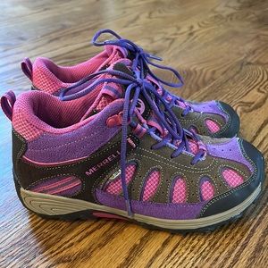Merrell, Winter, Hiking/trail ankle boots (sz. 3 youth)